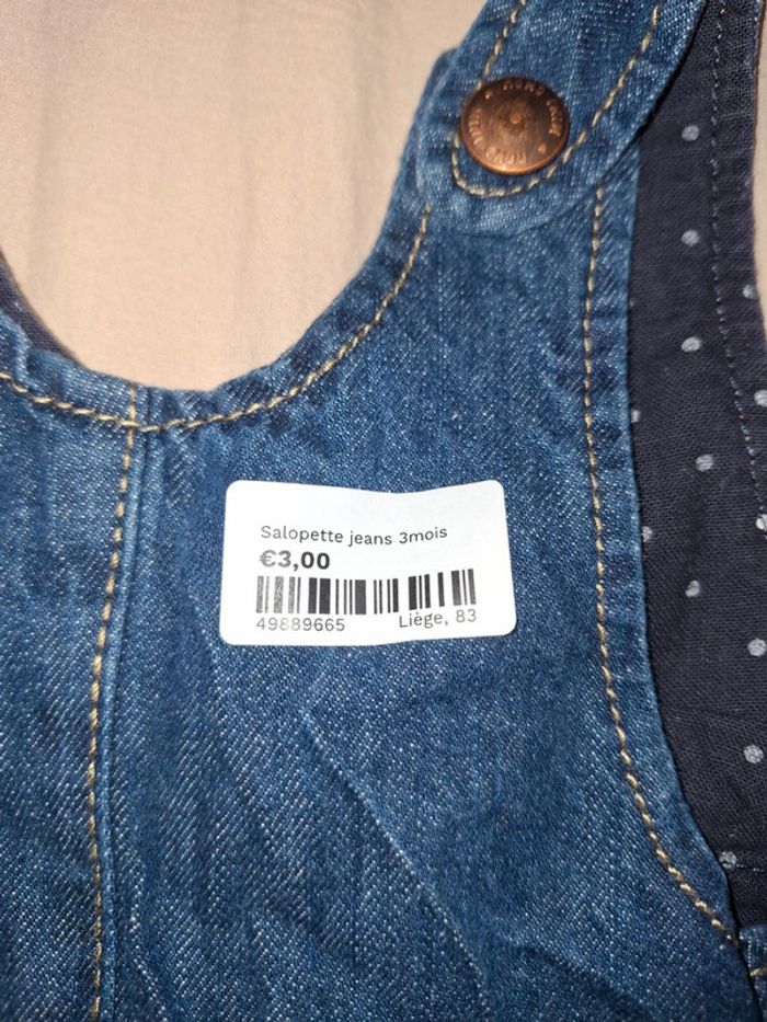 Robe salopette jeans - photo numéro 2