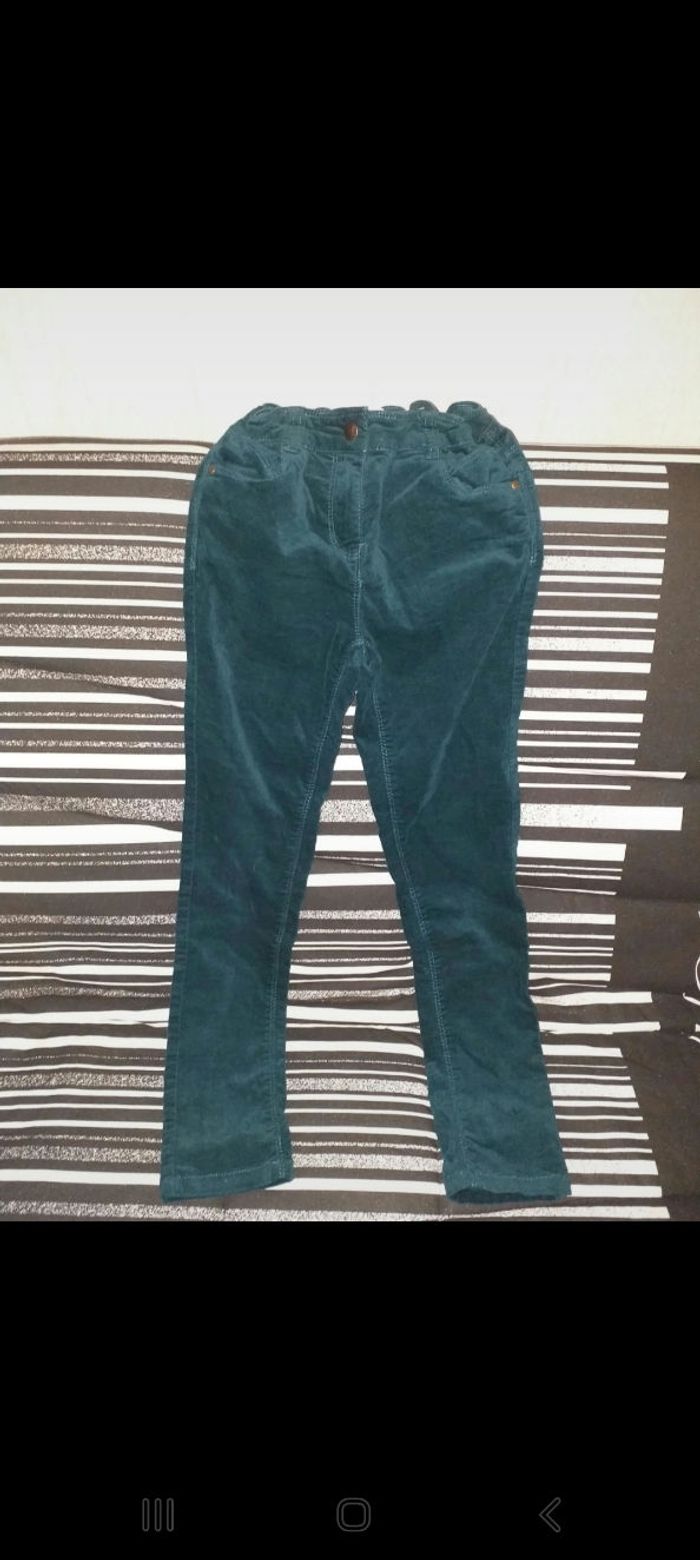 Pantalon vert canard/ Gémo - photo numéro 7
