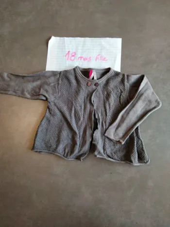 Gilet fin gris orchestra