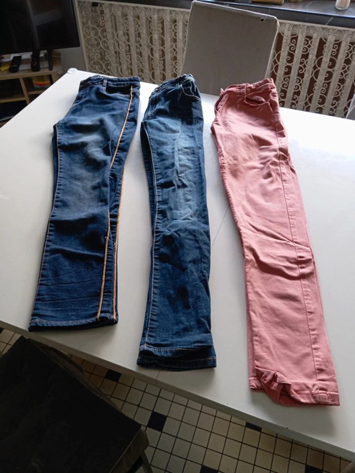 Lot 3 jeans 12 ans - photo numéro 3
