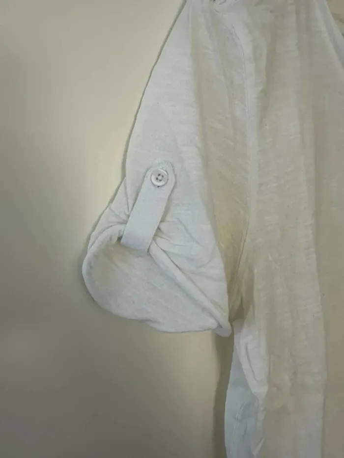 Tshirt blanc homme h&m taille S - photo numéro 5