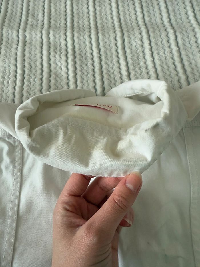 Veste en jean blanche / Taille 36 - photo numéro 11