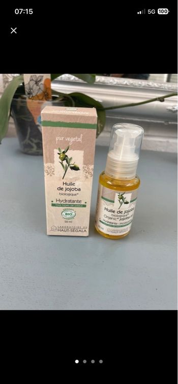 Huile de Jojoba 50ml laboratoire du haut Segala neuf
