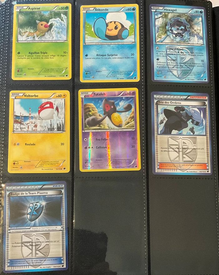 Lot carte Pokémon NB