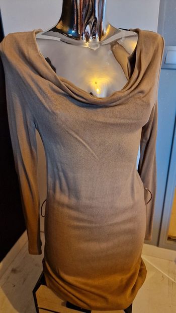 Robe Pull promo marron