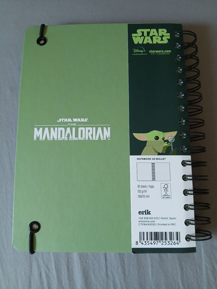 Cahier grogu star wars - photo numéro 3