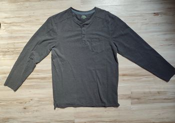 T Shirt manches longues gris Taille L Eco conception Kiabi #HommeM