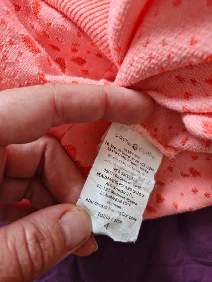 Sweat fin cache cache - photo numéro 5