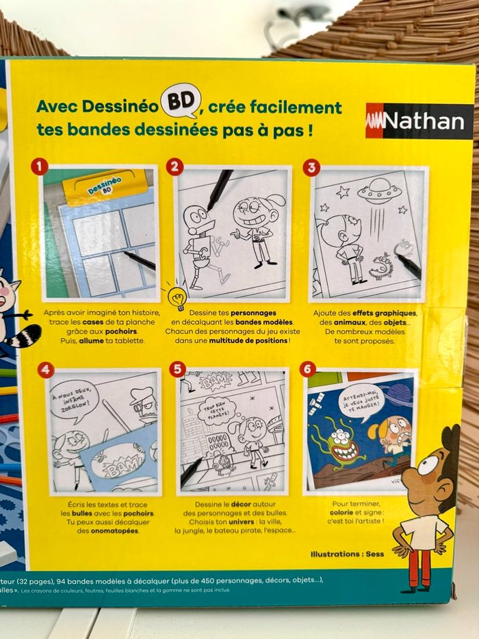 Dessiner Bd Neuf tablette dessin Nathan - photo numéro 5