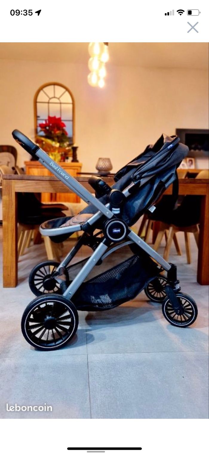 Poussette Trio Chicco Best Friend Pro Comfort I-Size - photo numéro 2