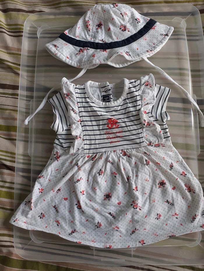 Robe et chapeau assortis 6m - Terre de marins