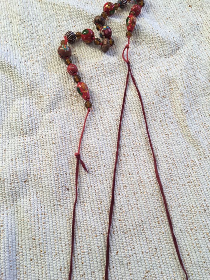 Collier à boules / sautoir - photo numéro 3