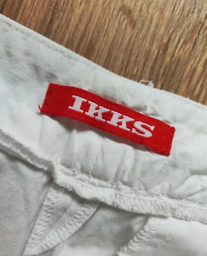 Pantalon blanc IKKS - photo numéro 2