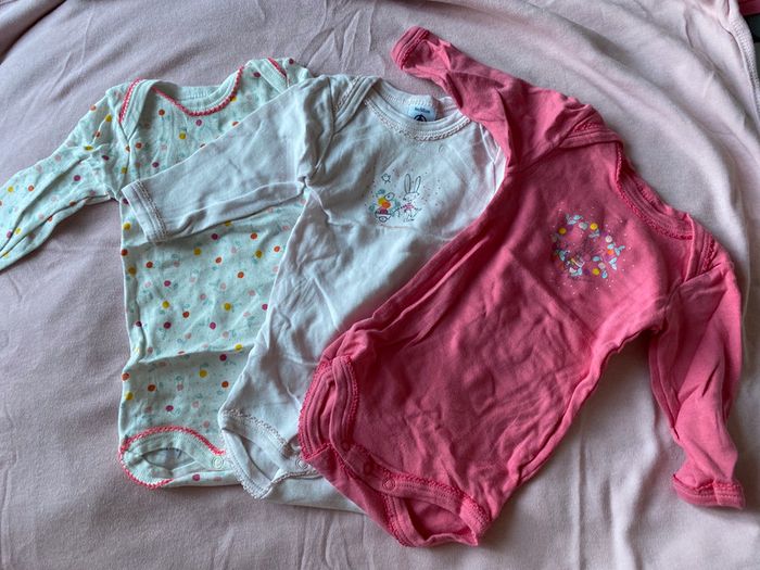 Lot de 3 bodies ML 3mois - photo numéro 3