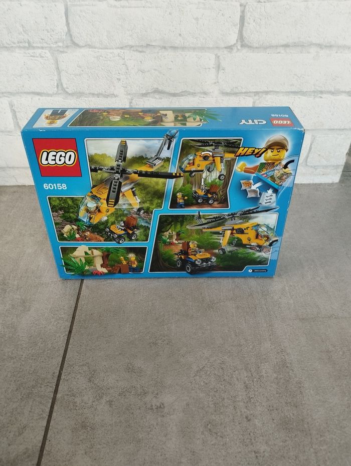 Lego neuf : l'hélicoptère cargo de la jungle - photo numéro 2