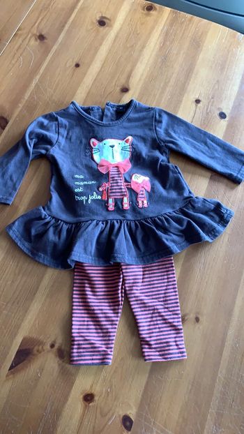 Ensemble robe et legging bebe
