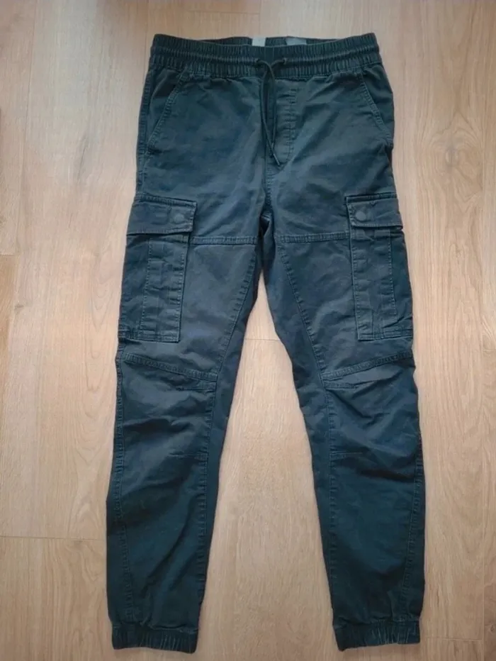 Pantalon jogger cargo slim fit H&M