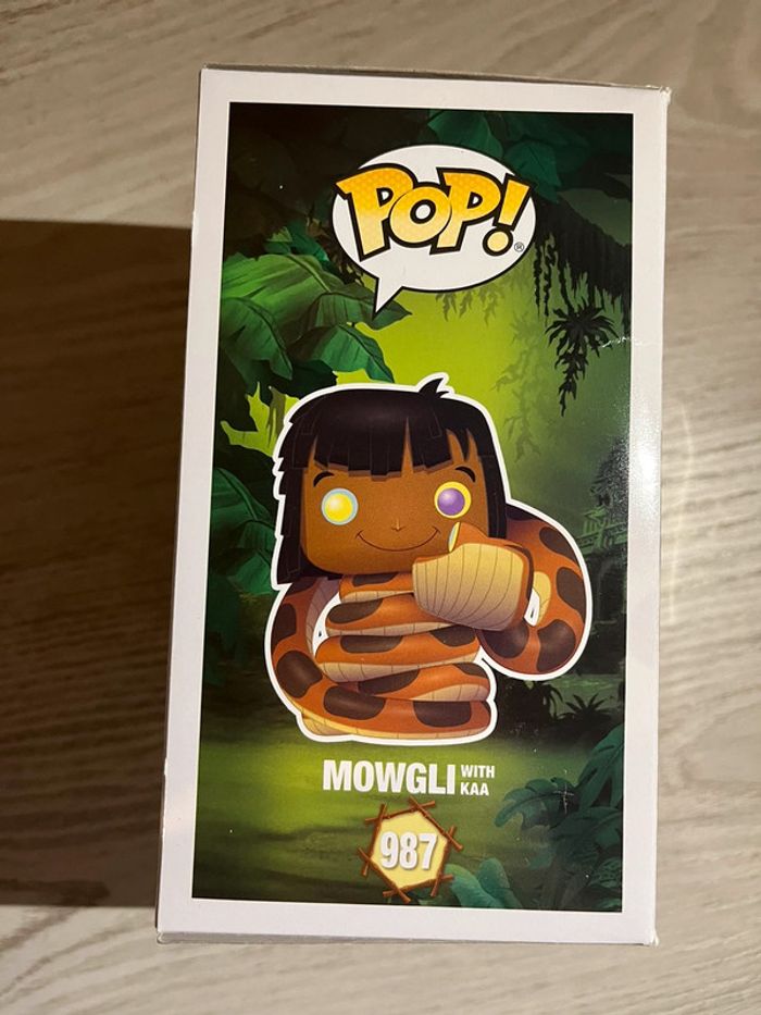 Funko Pop Mowgli with Kaa - The Jungle Book - photo numéro 4