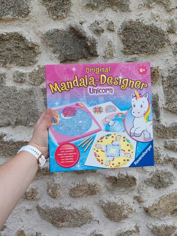 Jeu mandala designer unicorn
