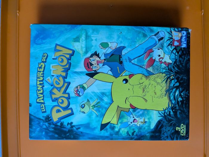 3 DVD pokemon : Les aventures des pokémon