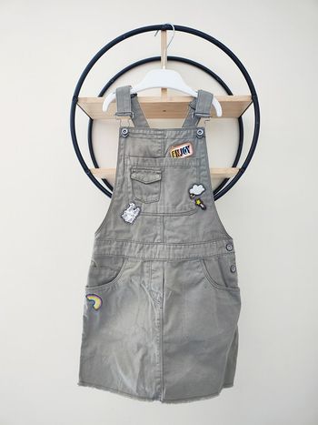 8 ans robe écusson kiabi