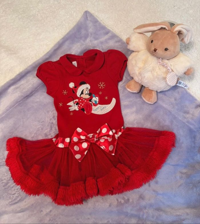 Belle robe de Noël Minnie
