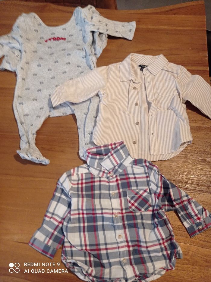Lot vêtements  bb garçon 6 mois - photo numéro 7