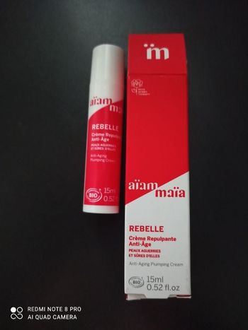 Crème repulpante anti âge