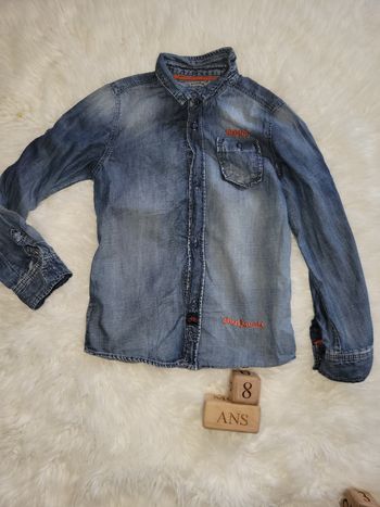 Chemise jean  8ans