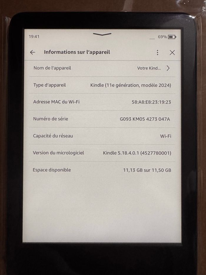 Kindle - photo numéro 5