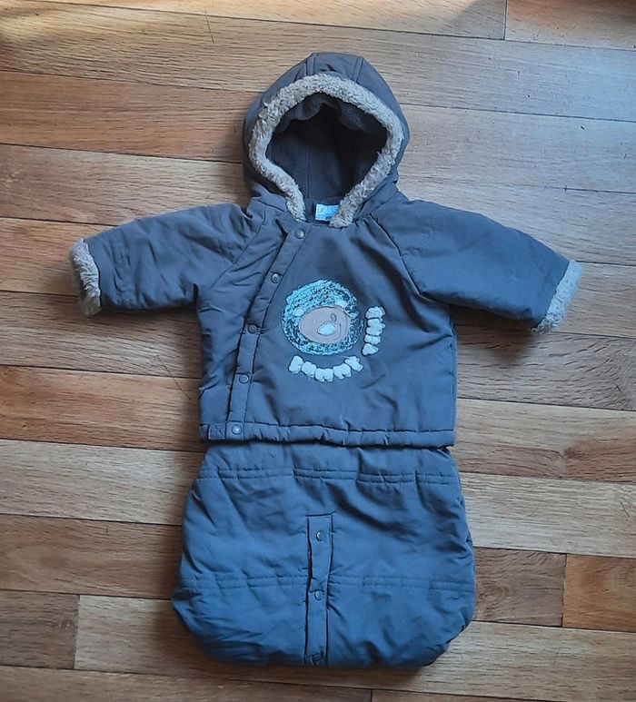 Combinaison hiver transformable en blouson 0/3 mois
