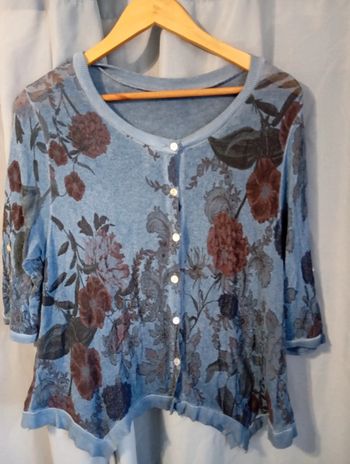 Gilet fin manche 3/4