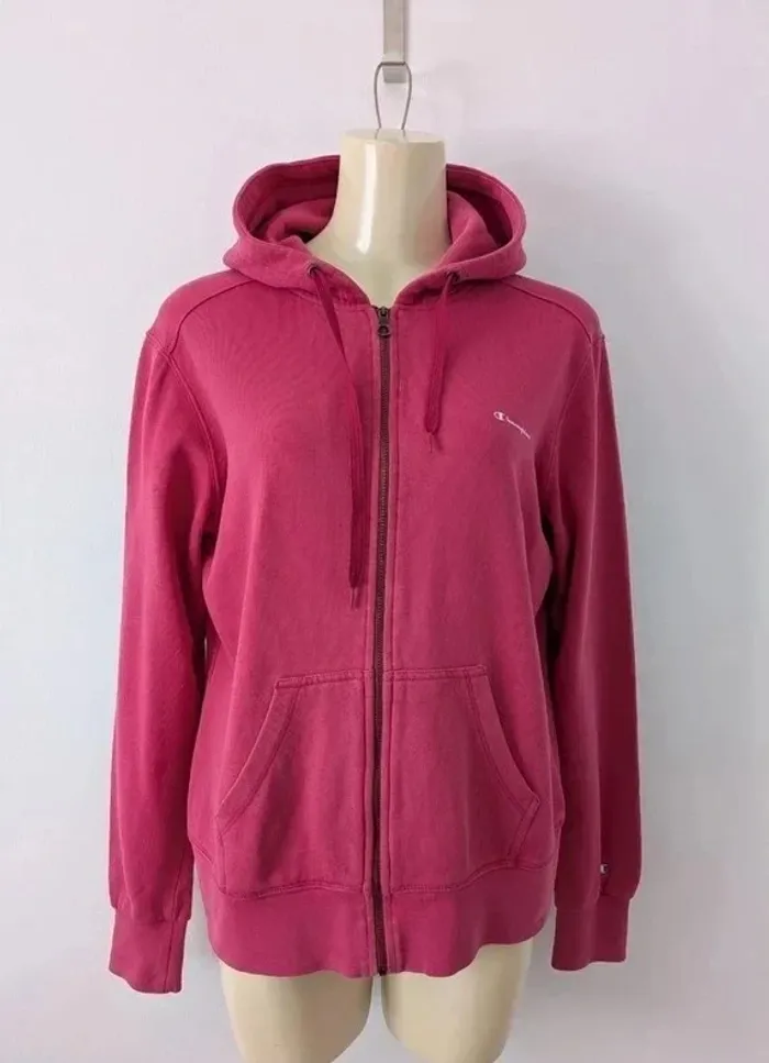 Sweat zippé à capuche - Champion - taille L