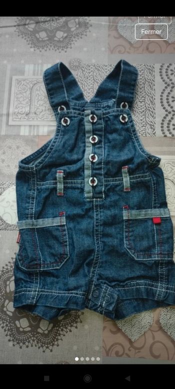 Très belle salopette short e1