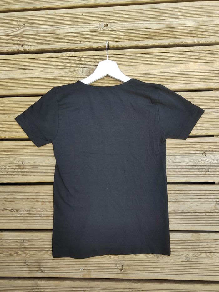Tee-shirt noir femme – Taille L/XL – Lee Cooper – Très Bon État - photo numéro 4