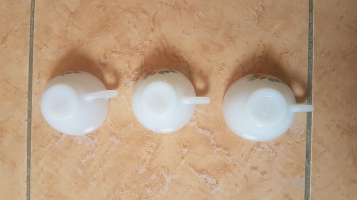 Lot de 3 tasses à café Arcopal - photo numéro 5