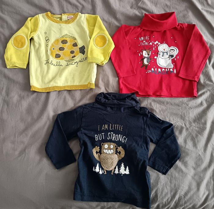 Lot de sweats et pull 24 mois en très bon état