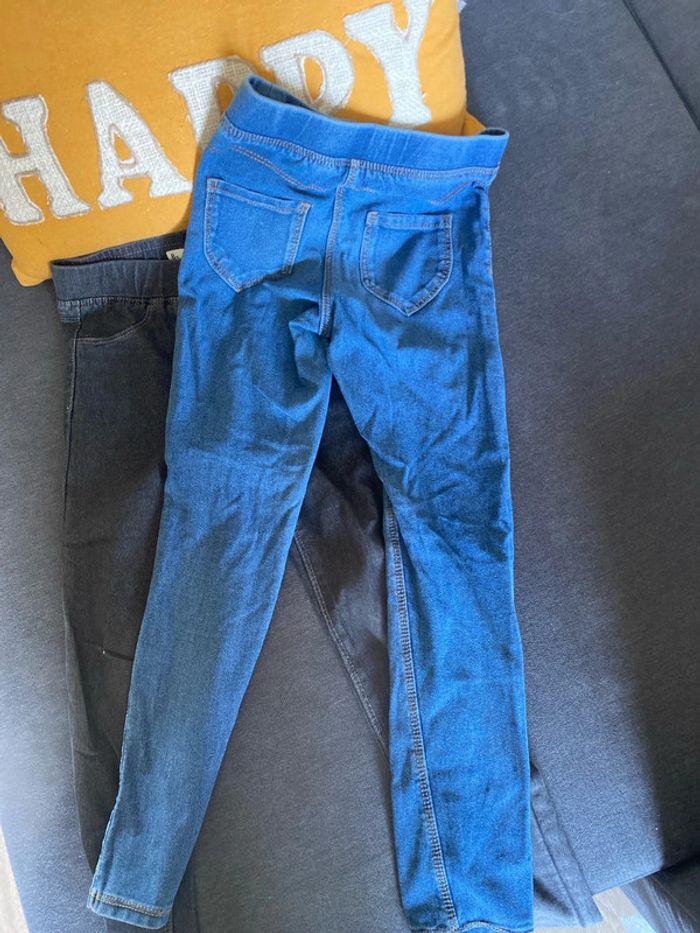 Lot deux jegging fille 8 ans - photo numéro 4