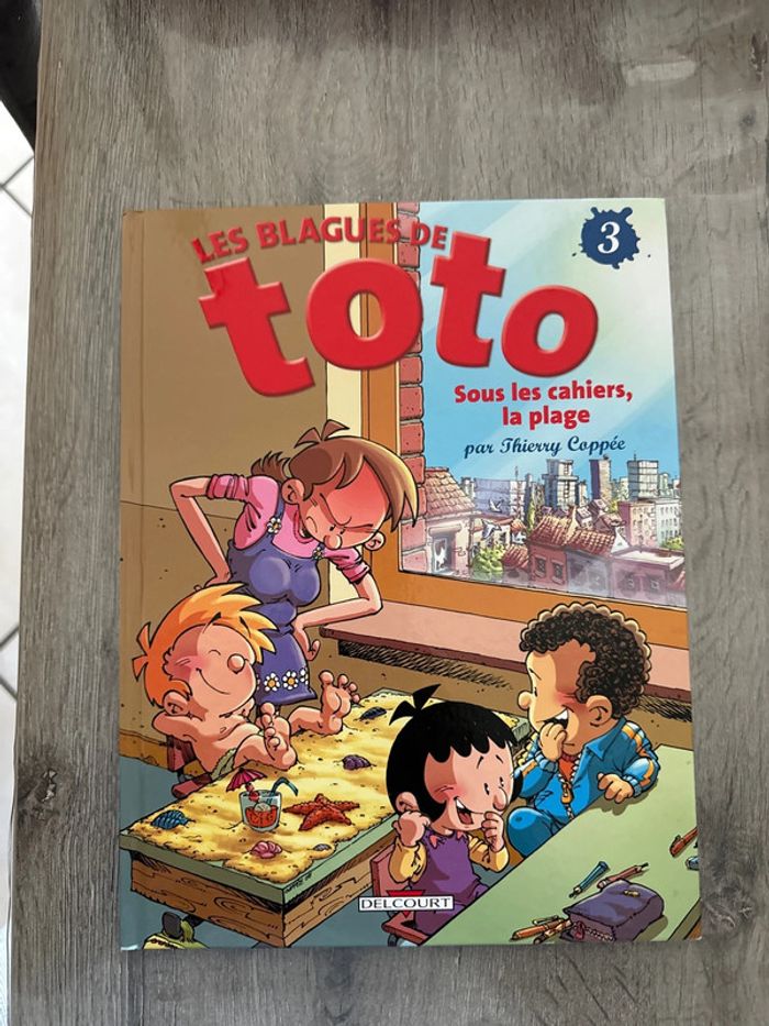 Les blagues de toto sous les cahiers la plage tome 3