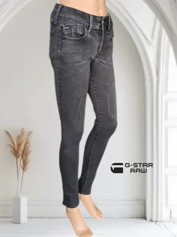 jean G-STAR raw lynn d-mid super skinny , taille mi-haute , stretch
