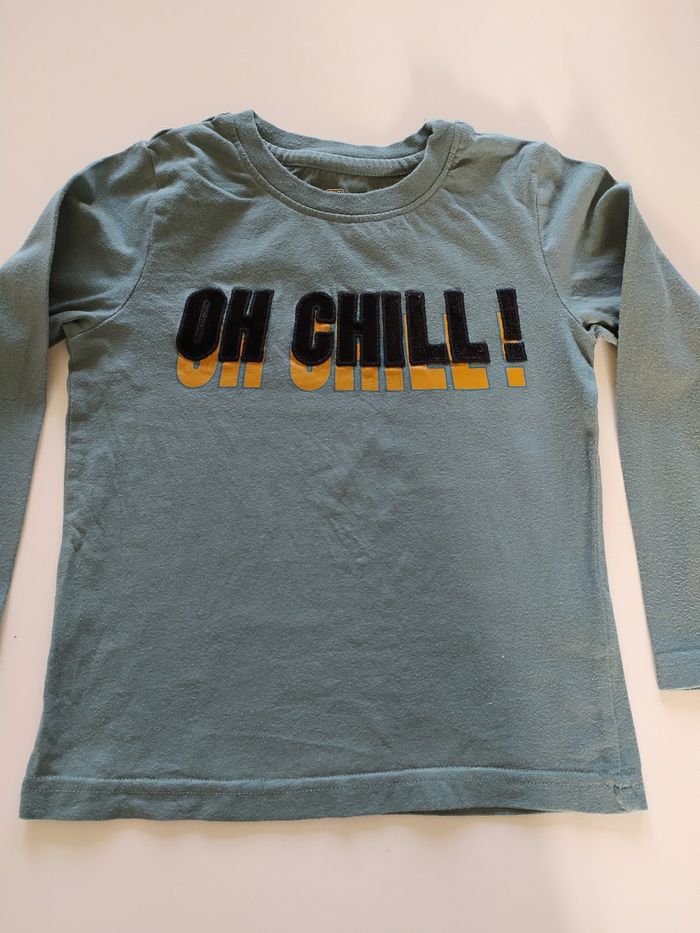 Tee shirt manches longues garçon 4 ans