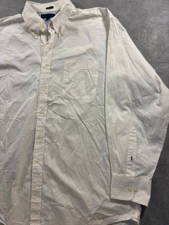 Chemise Blanche Tommy Hilfiger Taille XXL - photo numéro 3