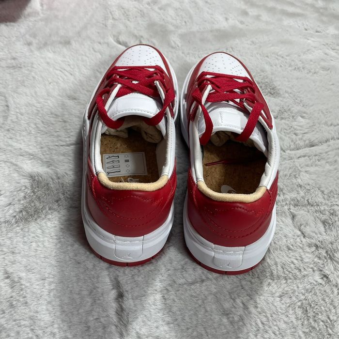 Nike Air Jordan 1 Low « White Fire Red » pointure 42 - photo numéro 3