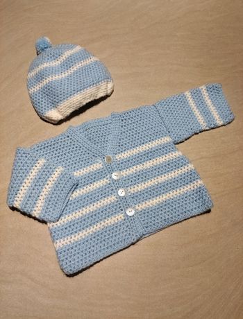 Gilet + bonnet
