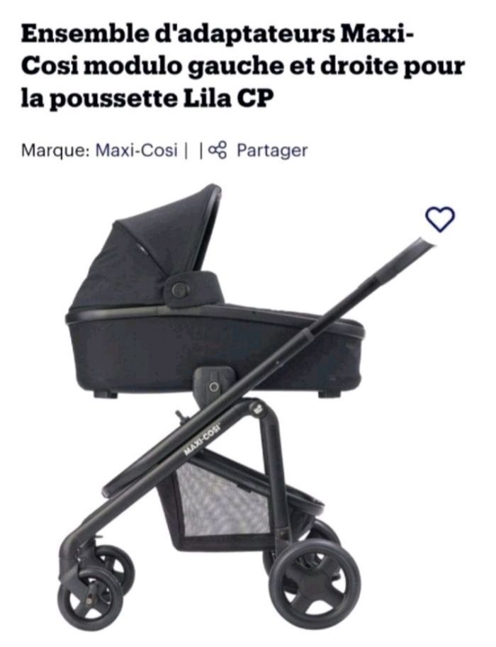 Adaptateur poussette bébé confort Lila CP - photo numéro 4