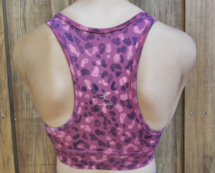 Brassière de sport Energetics motif léopard - photo numéro 2