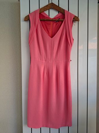 Robe Sinéquanone rose corail – T36 – neuve sans étiquette – cérémonie / mariage