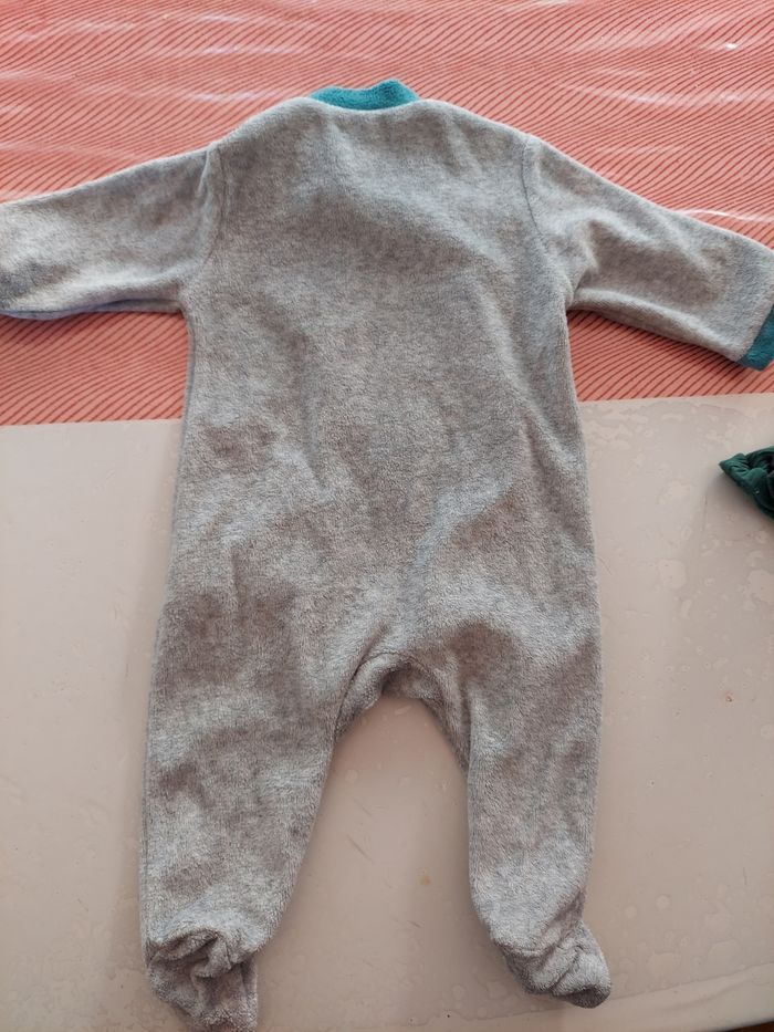 Pyjama velours 3mois - photo numéro 2