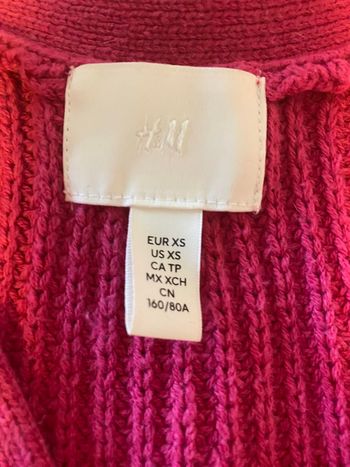 Cardigan, grosse maille