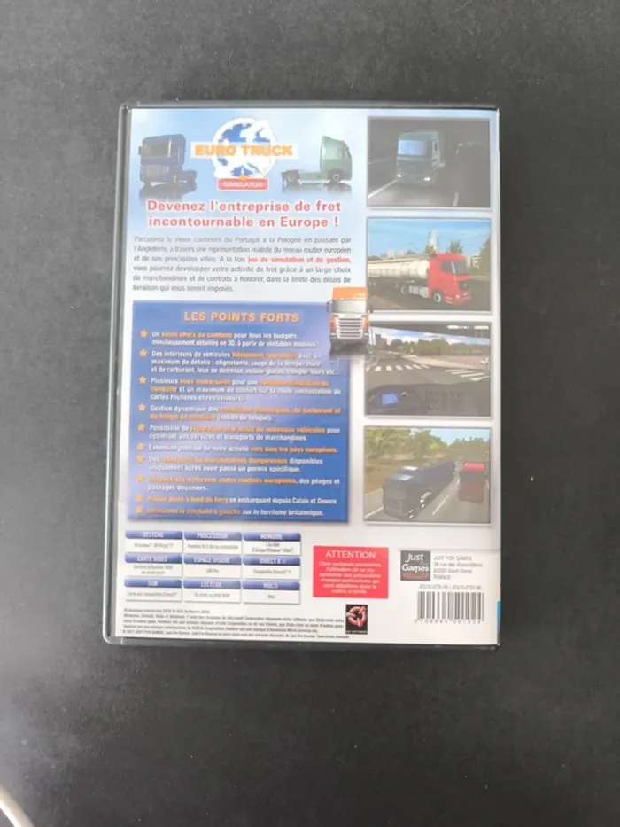 Jeu PC Euro truck simulator - photo numéro 2